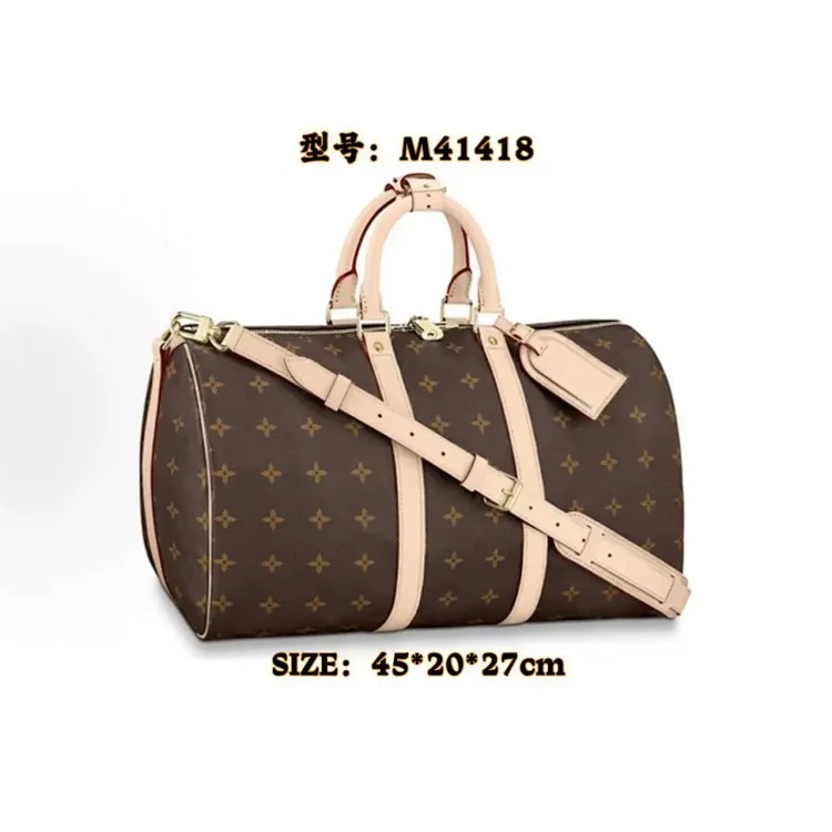 Louis Vuitton New men's crossbody bag Keepall pillow bag large capacity shoulder bag versatile crossbody bag travel bag for men
