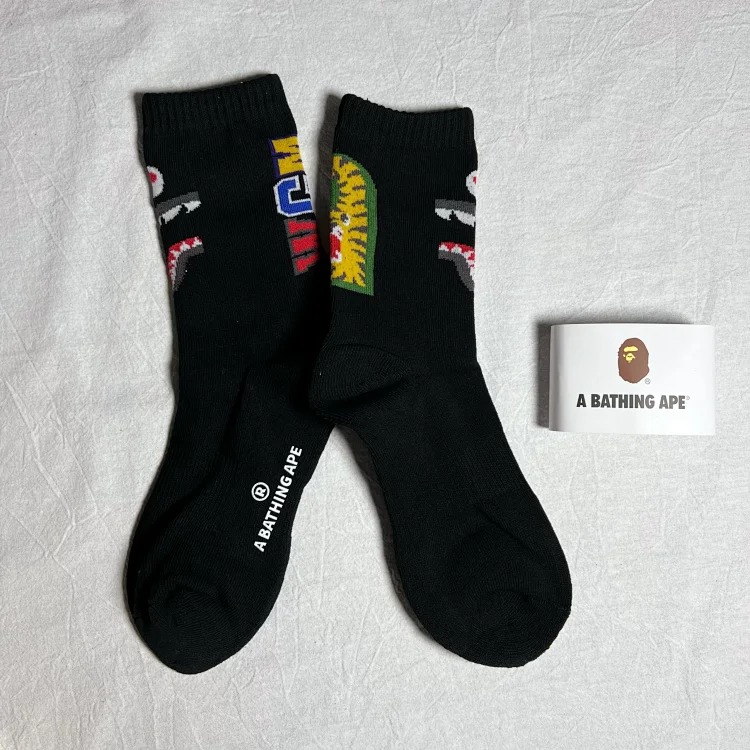 BAPE towel trick socks 2 ape man socks collection 2