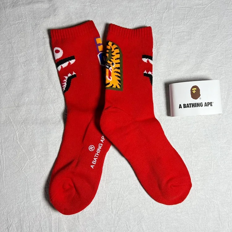 BAPE towel trick socks 2 ape man socks collection 2