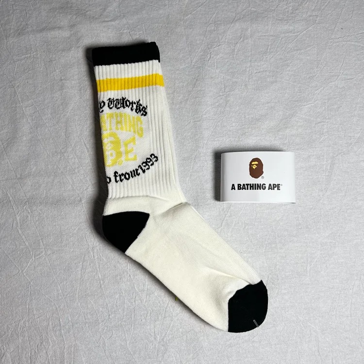BAPE towel trick socks 2 ape man socks collection 2