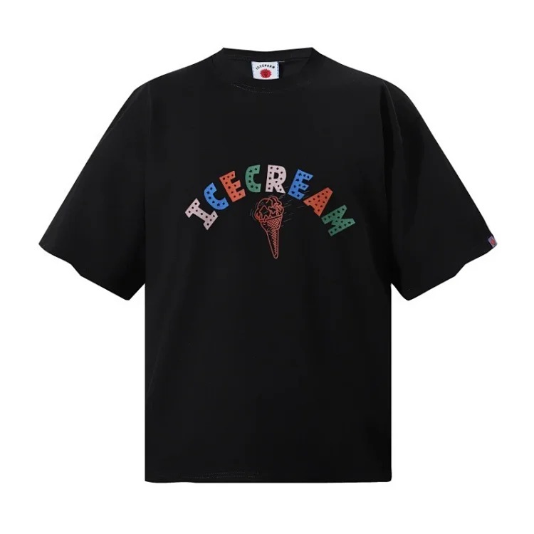 Cross-border beauty trend BBC icecream new printed casual versatile pure cotton short-sleeved T-shirt