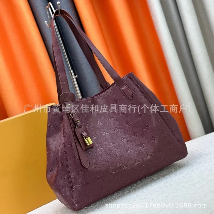 All in One handbag European and American fashion large-capacity tote bag cross-border new leather shoulder bag large bag