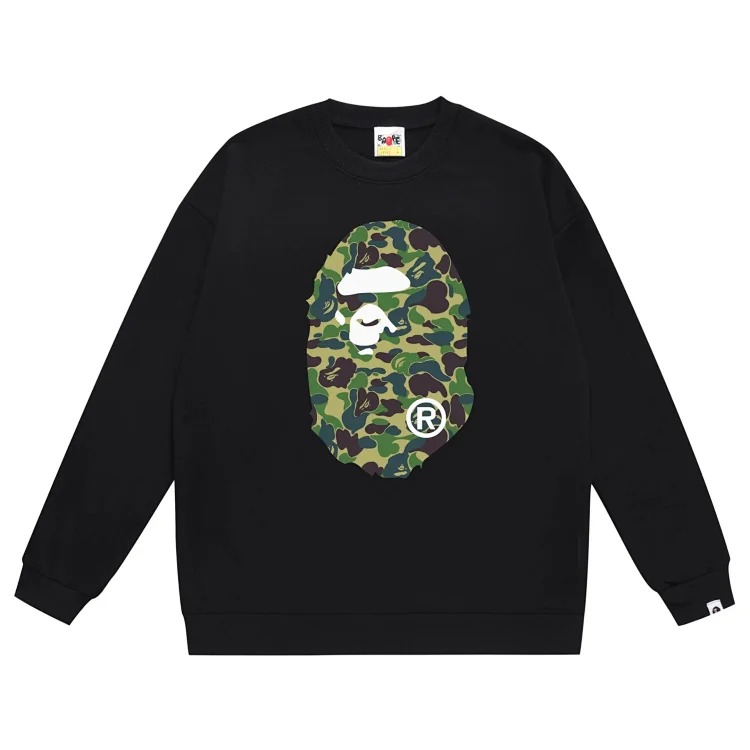 BPE Big Ape Head Long-Sleeve Tee