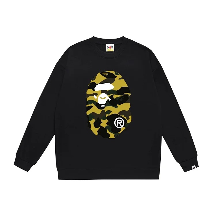 BPE Big Ape Head Long-Sleeve Tee