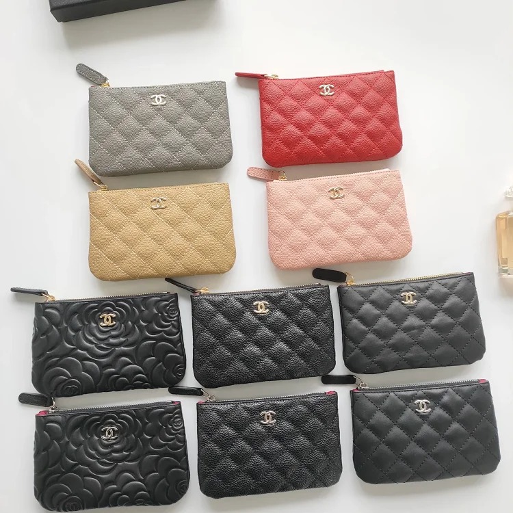 New fashion embossed glossy compact card holder wallet-TOP-Q1