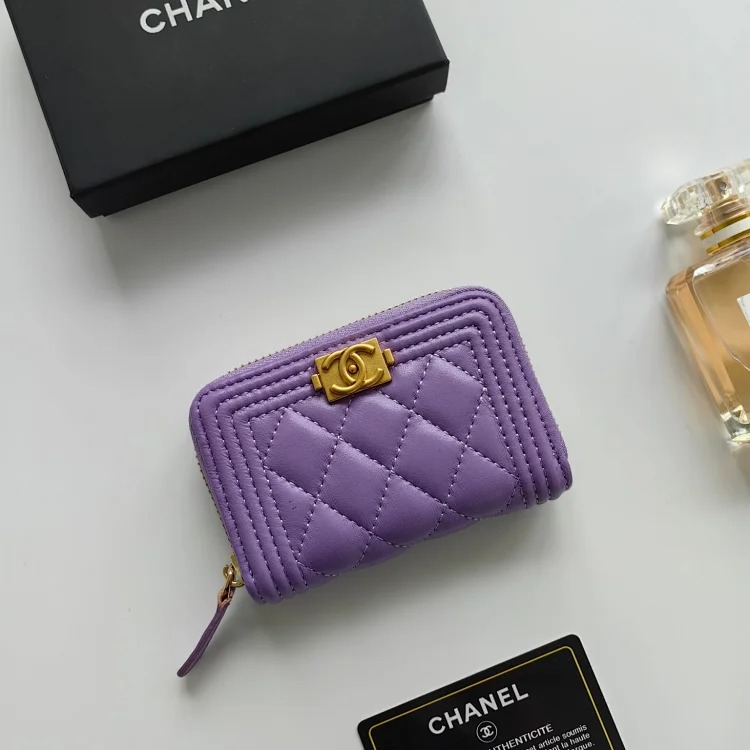 New fashion embossed glossy compact card holder wallet-TOP-Q1 image 6