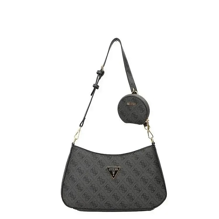 Gs simple print Guijia mother-in-law bag armpit bag dumpling bag fashionable crescent bag single shoulder handbag for women