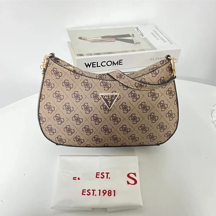 Foreign trade GS retro niche large-capacity armpit bag high-end 2024 summer European and American daily versatile shoulder bag for women
