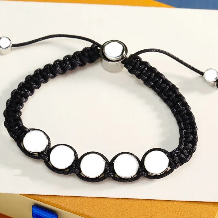 Popular cross-border e-commerce wholesale colorful beads personalized simple braided bracelets for couples men and women jewelry bracelets