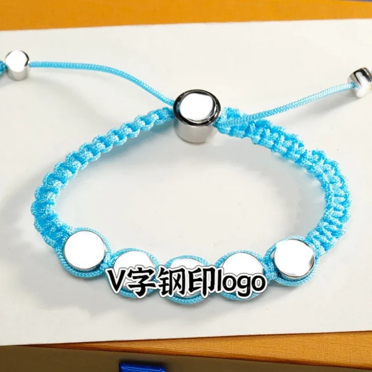 Popular cross-border e-commerce wholesale colorful beads personalized simple braided bracelets for couples men and women jewelry bracelets