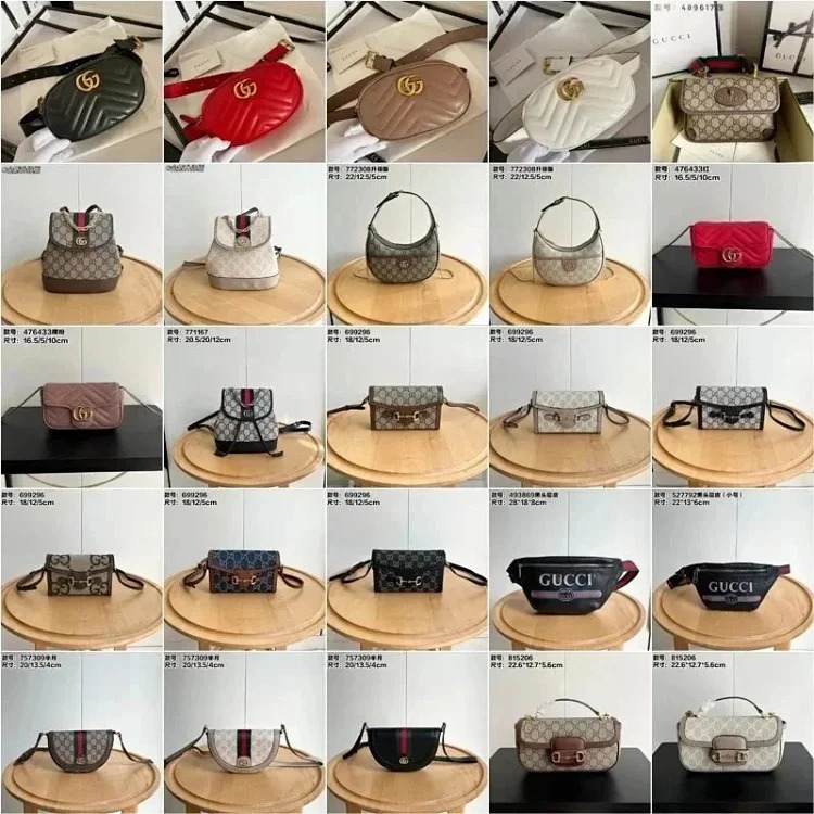 2025 New Bags Versatile Saddle Single Shoulder Horsebit Advanced Armpit Retro Crossbody Bag-2604