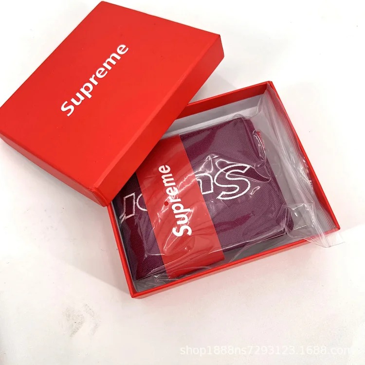 19fw sup short wallet wallet casual wallet