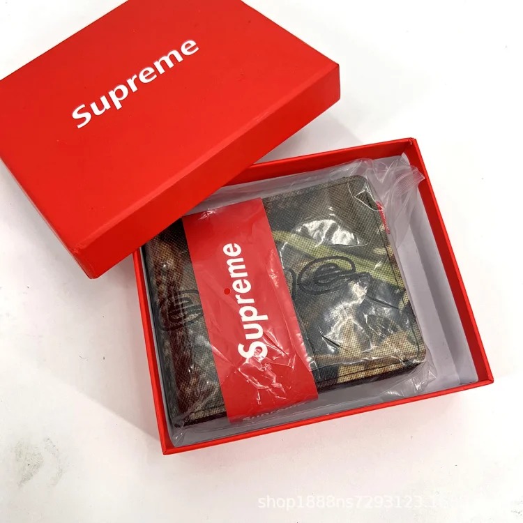 19fw sup short wallet wallet casual wallet