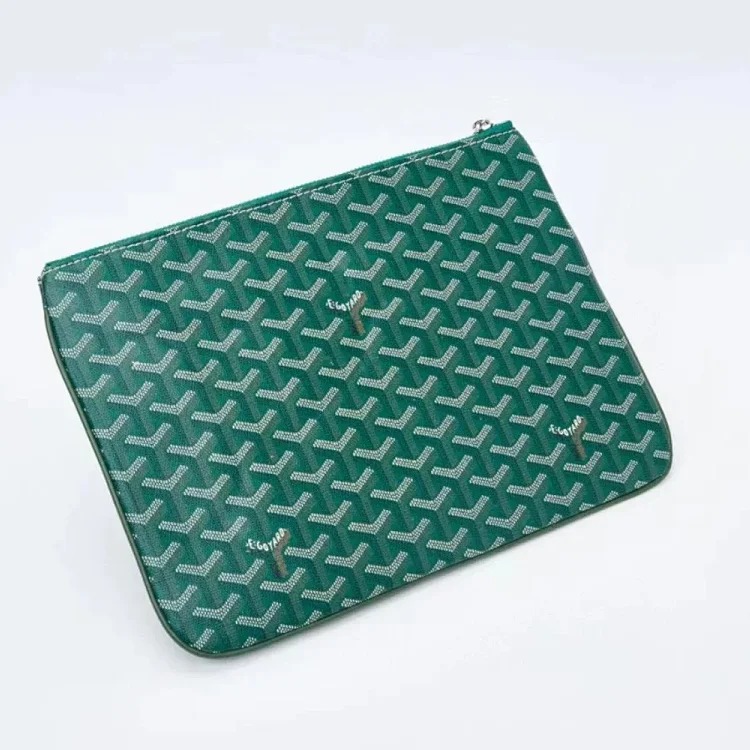 2024 new clutch bag, urban simple classic envelope bag, letter printed zipper bag image 3