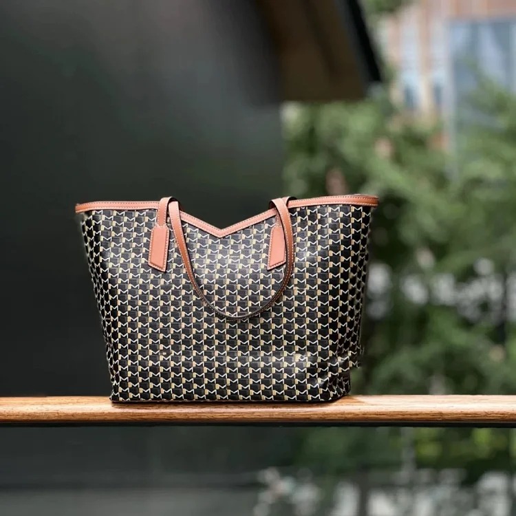 Louis Vuitton Monet style bag for women new style presbyopic letter shoulder large capacity Canvas fashion versatile commuter handbag cross-border