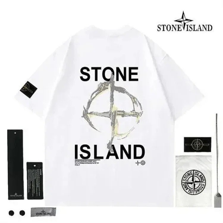Fashion trendy loose and versatile short sleeves 04YHH41