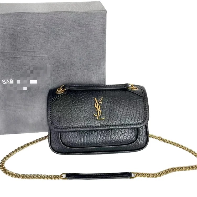 YS genuine leather Yang Shulin bag women's foreign trade single 2025Niki shoulder chain messenger bag crossbody wandering bag