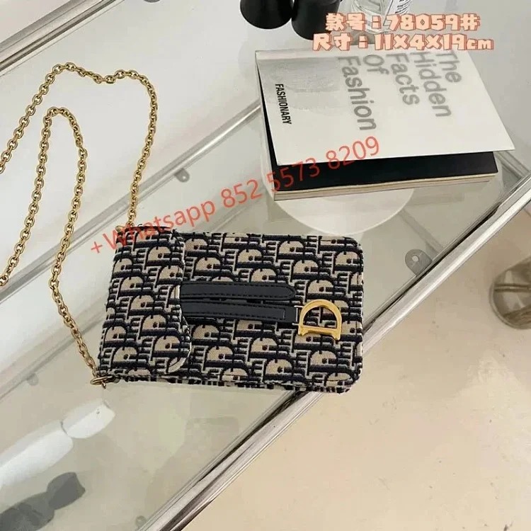 ZMR16-Full printed D small square bag tote bag handbag shoulder crossbody bag image 6