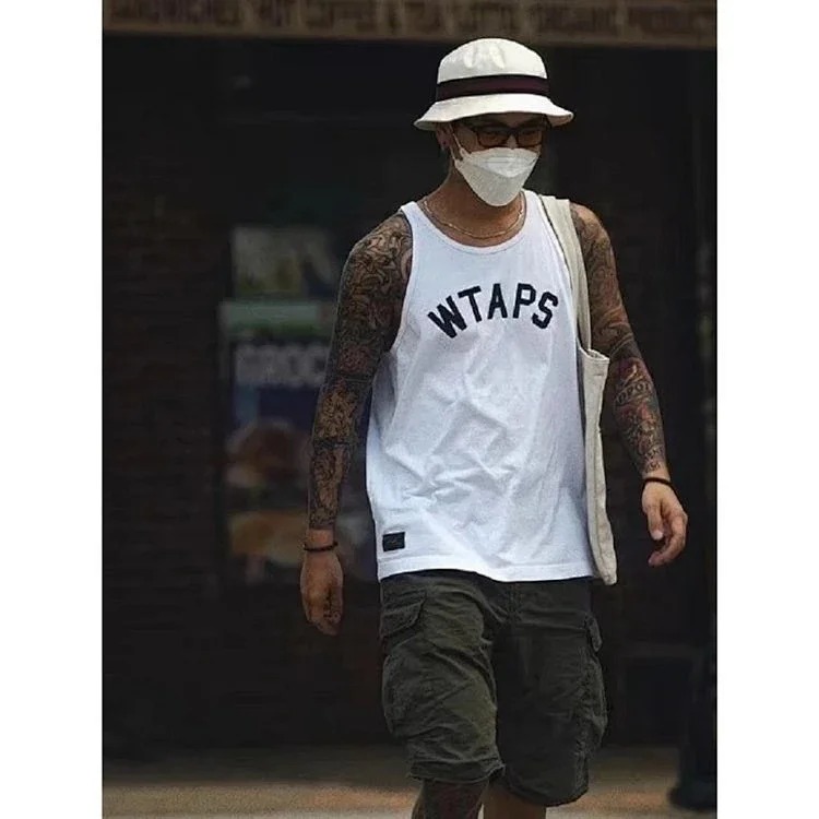 Essentials The essential vest in summer # WTPS Shawn Yue loose casual bottoming vest fitness sports sweatshirt