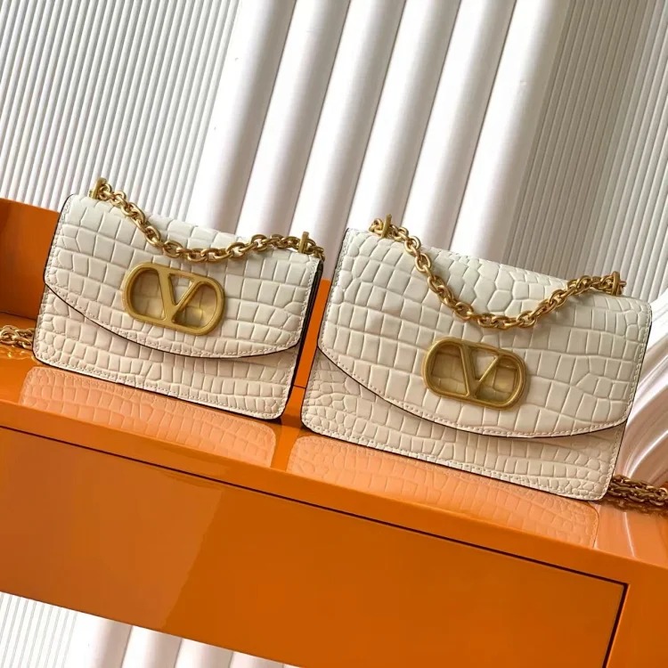 2026 New Stone Pattern Snake Pattern Plain Chain Bag High-end Fashion Single Shoulder Crossbody Bag Handheld Women's Bag Trend image 6