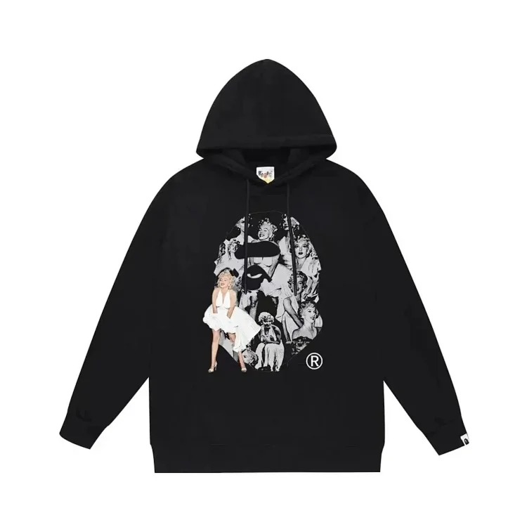 Autumn and winter high street hooded sweatshirt image 2