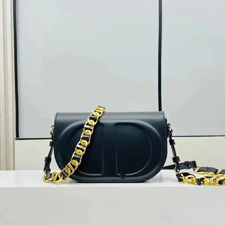 New women's bag small leather shoulder crossbody bag armpit bag chain envelope bag-2605 image 6