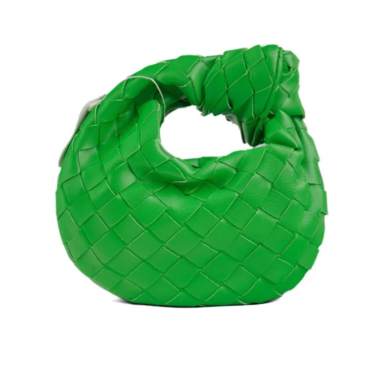 2025 Spring Commuting 2024mini Portable Cloud Bag Handmade Woven Armpit Bag Pillow Bag Hot Selling Women's Bag
