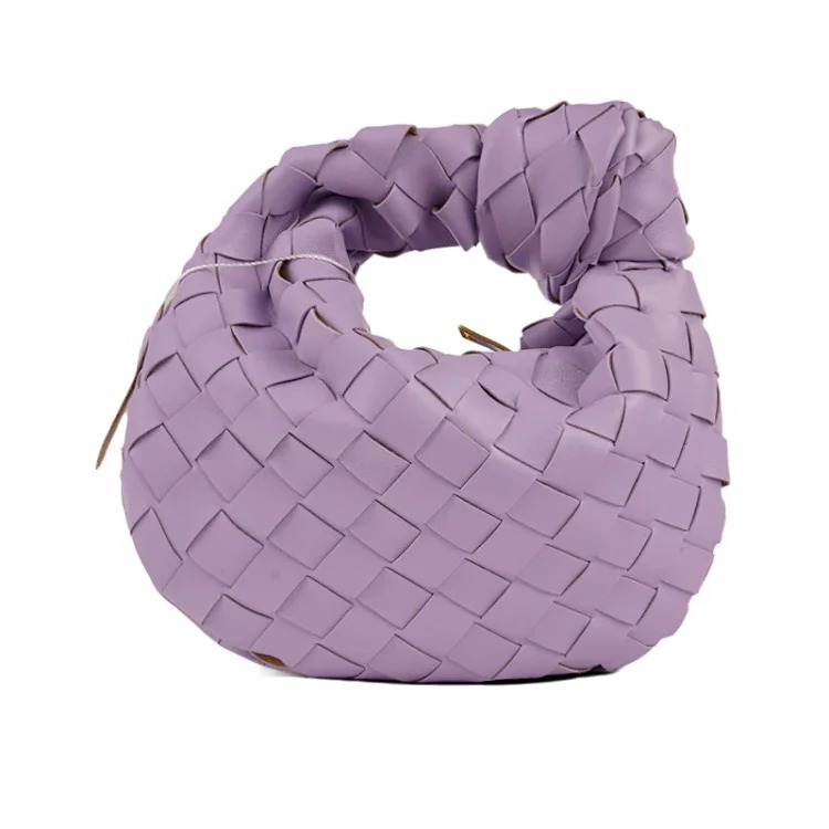 2025 Spring Commuting 2024mini Portable Cloud Bag Handmade Woven Armpit Bag Pillow Bag Hot Selling Women's Bag