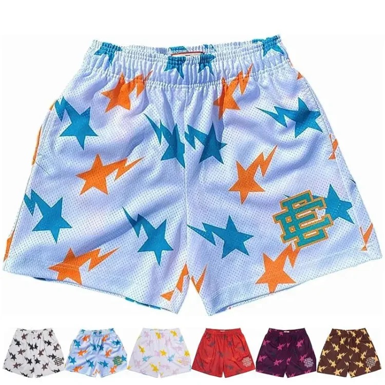 RF.EE American casual shorts men's fitness shorts muscular men's basketball sports quarter pants European and American cross-border image 3