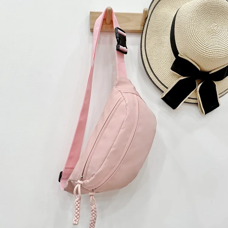 Sports crossbody cycling chest bag for women 2025 new waist bag women's trendy niche shoulder bag men's trendy brand small shoulder bag