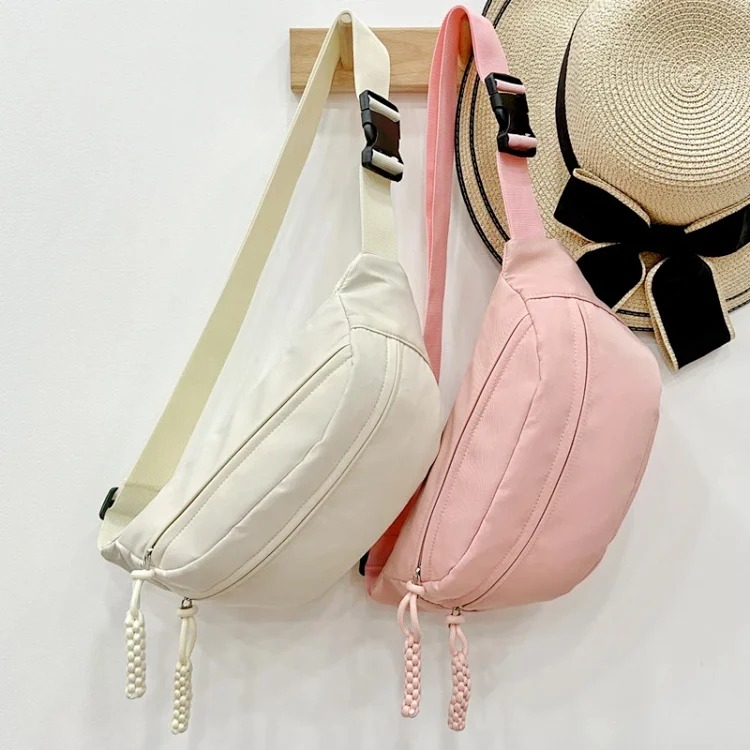Sports crossbody cycling chest bag for women 2025 new waist bag women's trendy niche shoulder bag men's trendy brand small shoulder bag