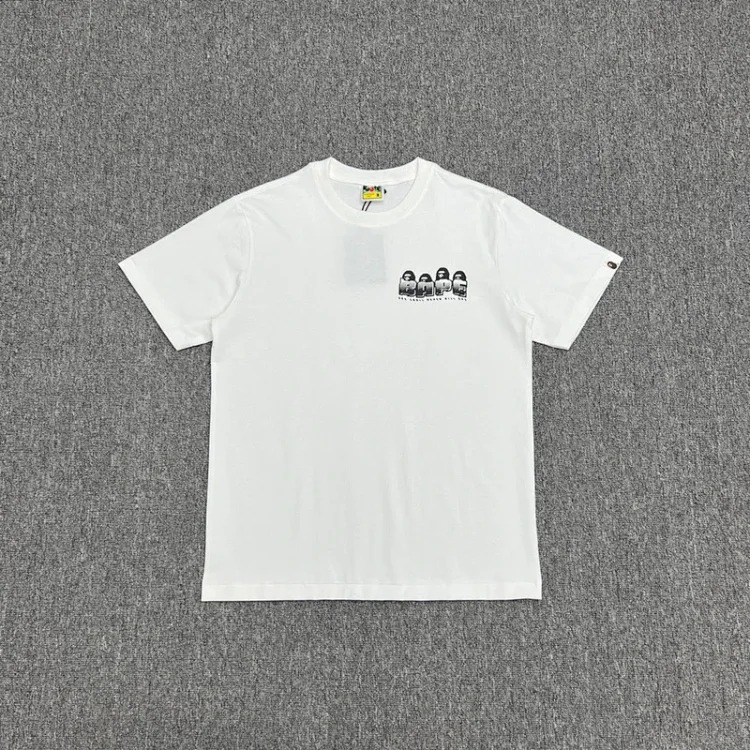 Fashionable pure cotton handsome couple trendy T-shirt Japanese round neck casual summer loose Korean short-sleeved trendy brand image 3