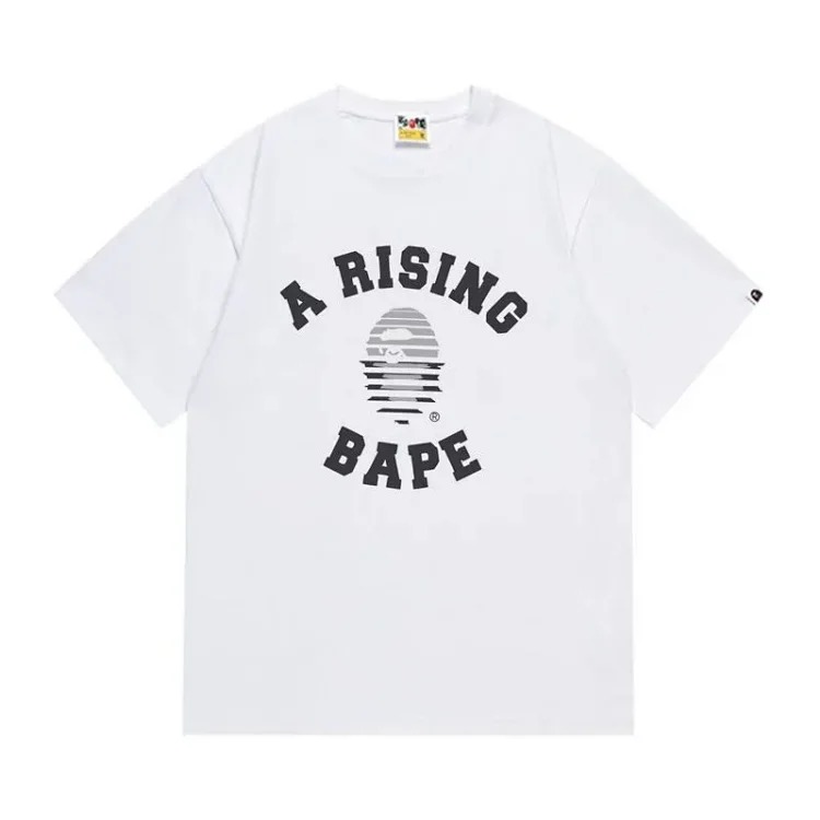 Fashionable pure cotton handsome couple trendy T-shirt Japanese round neck casual summer loose Korean short-sleeved trendy brand image 5