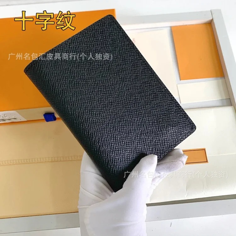 Foreign trade high-quality card holder, document cover, passport book protective cover, multi-card slot wallet, unisex 60181