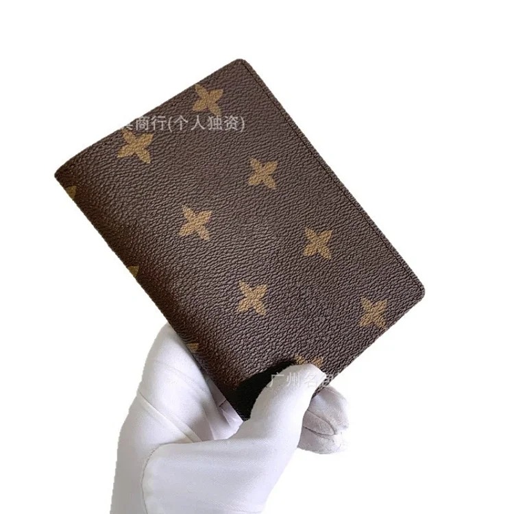 Foreign trade high-quality card holder, document cover, passport book protective cover, multi-card slot wallet, unisex 60181