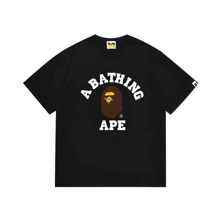 Couple clothing for men and women, large size loose pullover short-sleeved T-shirt for teenagers