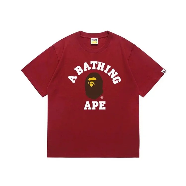 Couple clothing for men and women, large size loose pullover short-sleeved T-shirt for teenagers