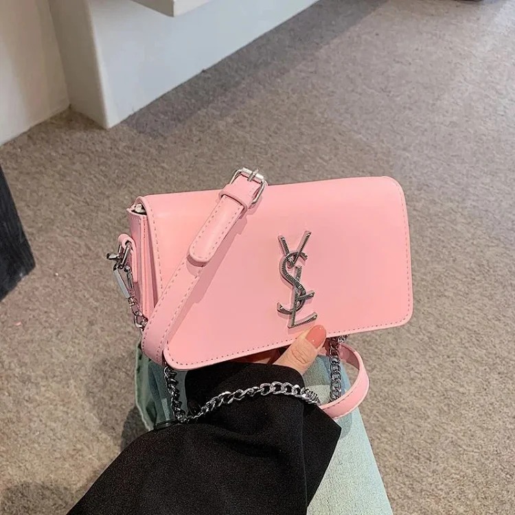 This year's popular bags, women's small square bags, simple new styles, 2024 popular lightweight single shoulder crossbody bags for women with good looks image 5