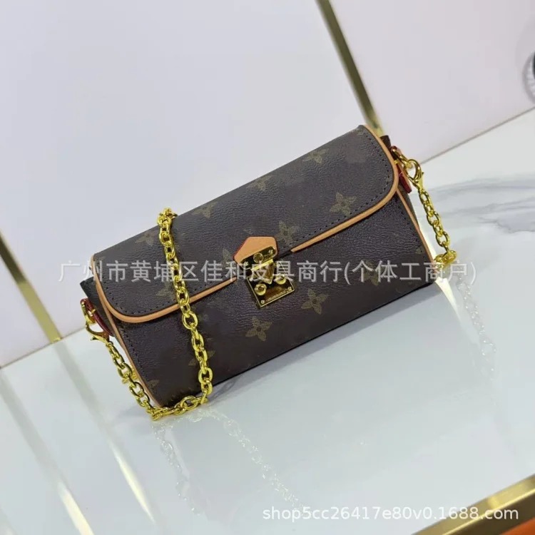 Foreign trade cross-border new style 2025 handbags, versatile retro chain bags, popular denim single shoulder crossbody small bags, high-end sense