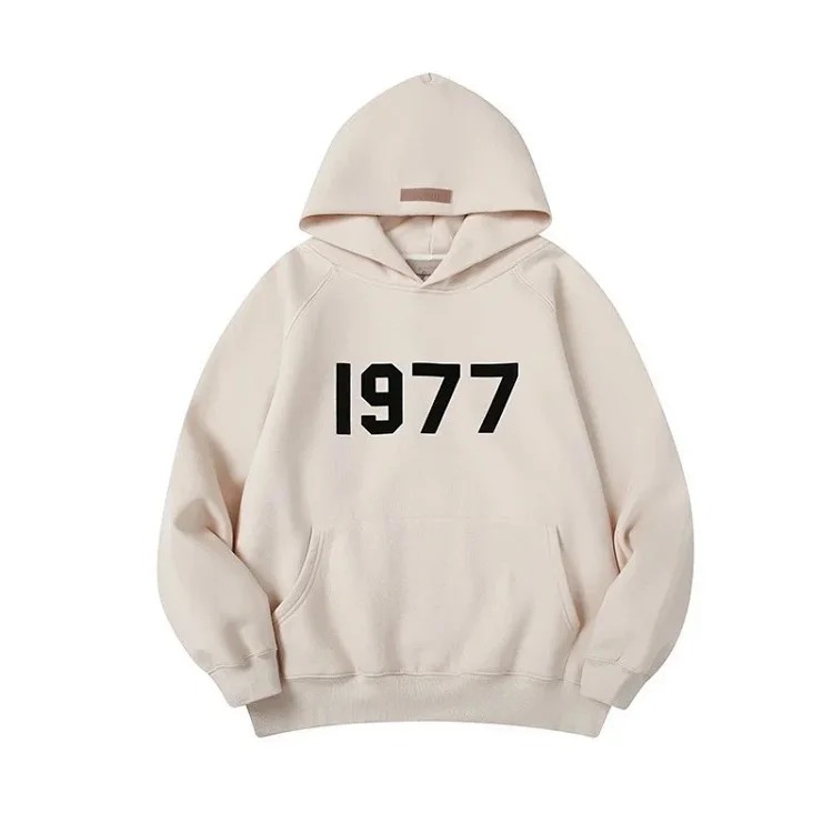 Trendy new chest LOGO taped hooded sweatshirt FO-G