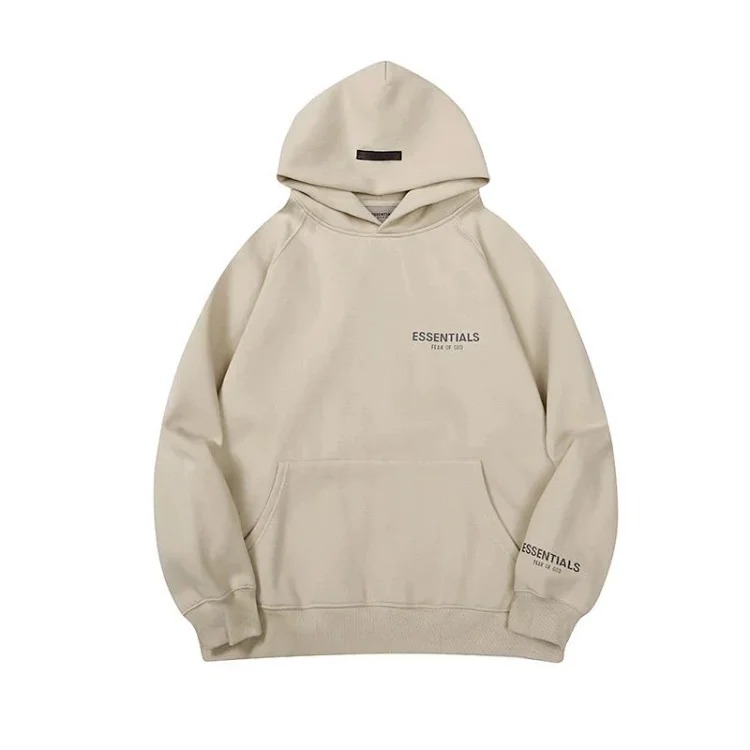 Trendy new chest LOGO taped hooded sweatshirt FO-G