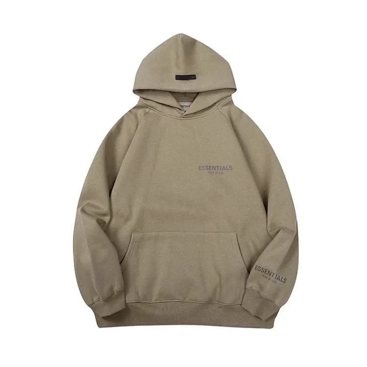 Trendy new chest LOGO taped hooded sweatshirt FO-G