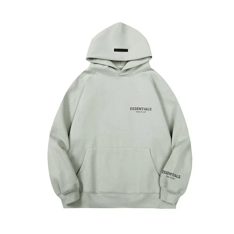 Trendy new chest LOGO taped hooded sweatshirt FO-G
