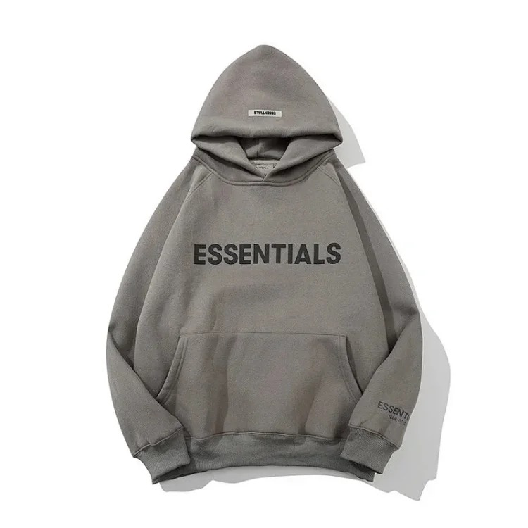 Trendy new chest LOGO taped hooded sweatshirt FO-G