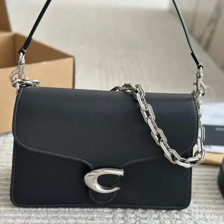 2025 Kou's new suede suede Chain tabby Bacchus bag single shoulder crossbody women's bag genuine leather square