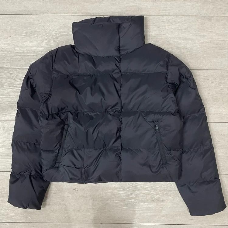Jordan SJ2 solid color stand collar zipper short down jacket image 6