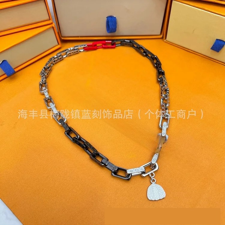 Home bamboo bracelet versatile Cuban chain hip-hop high version bamboo bracelet European and American niche manufacturers direct sales wholesale