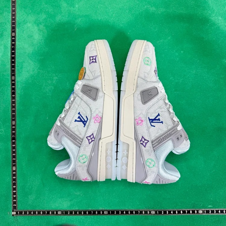 (Customized models are shipped in 3-7 days) TT 2 leather round toe lace-up low-top sneakers image 2