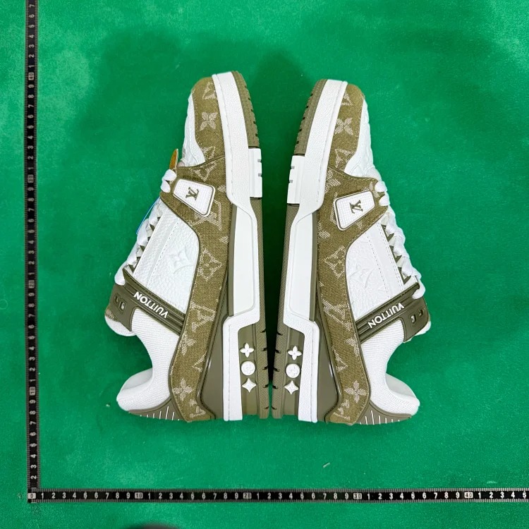 (Customized models are shipped in 3-7 days) TT 2 leather round toe lace-up low-top sneakers image 3