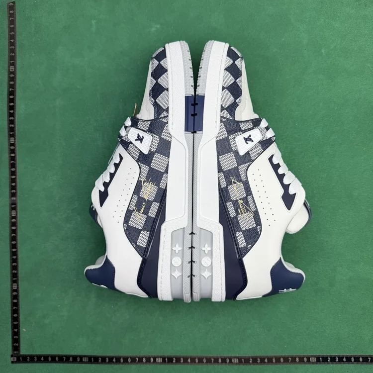 (Customized models are shipped in 3-7 days) TT 3 round toe lace-up low-cut sneakers